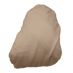 Bed Sheet + Skirting Standard Size  - Beige with Face Hole